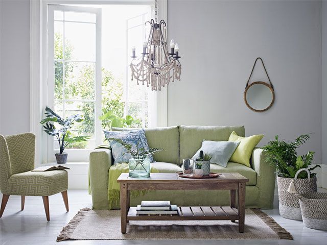 botanical inspired living room
