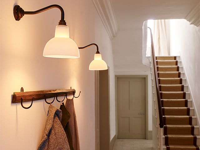 hallway wall lighting - hallway decor ideas that make an entrance - hallway - goodhomesmagazine.com