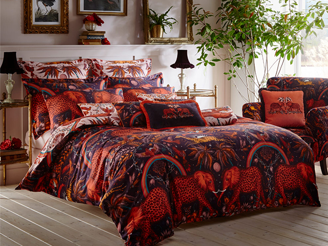 Bring a touch of safari to your bold bedding sets