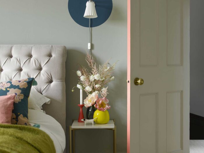 Use paint to subtly bring in accent colours