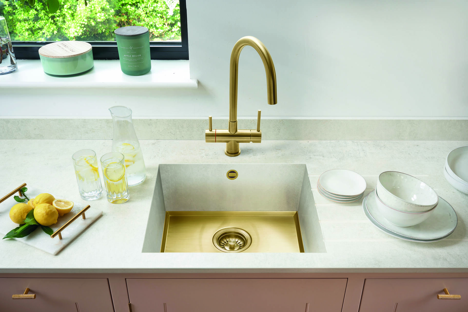 SASO single undermount sink from Caple