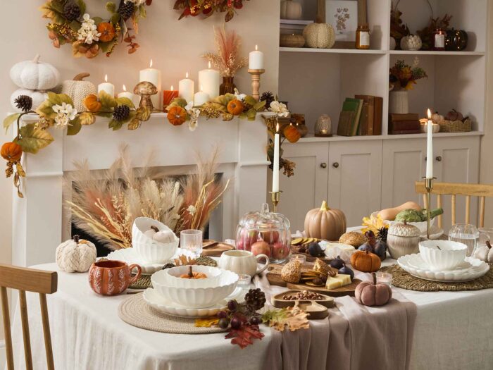 B&M ticks all the boxes for a harvest themed dining room