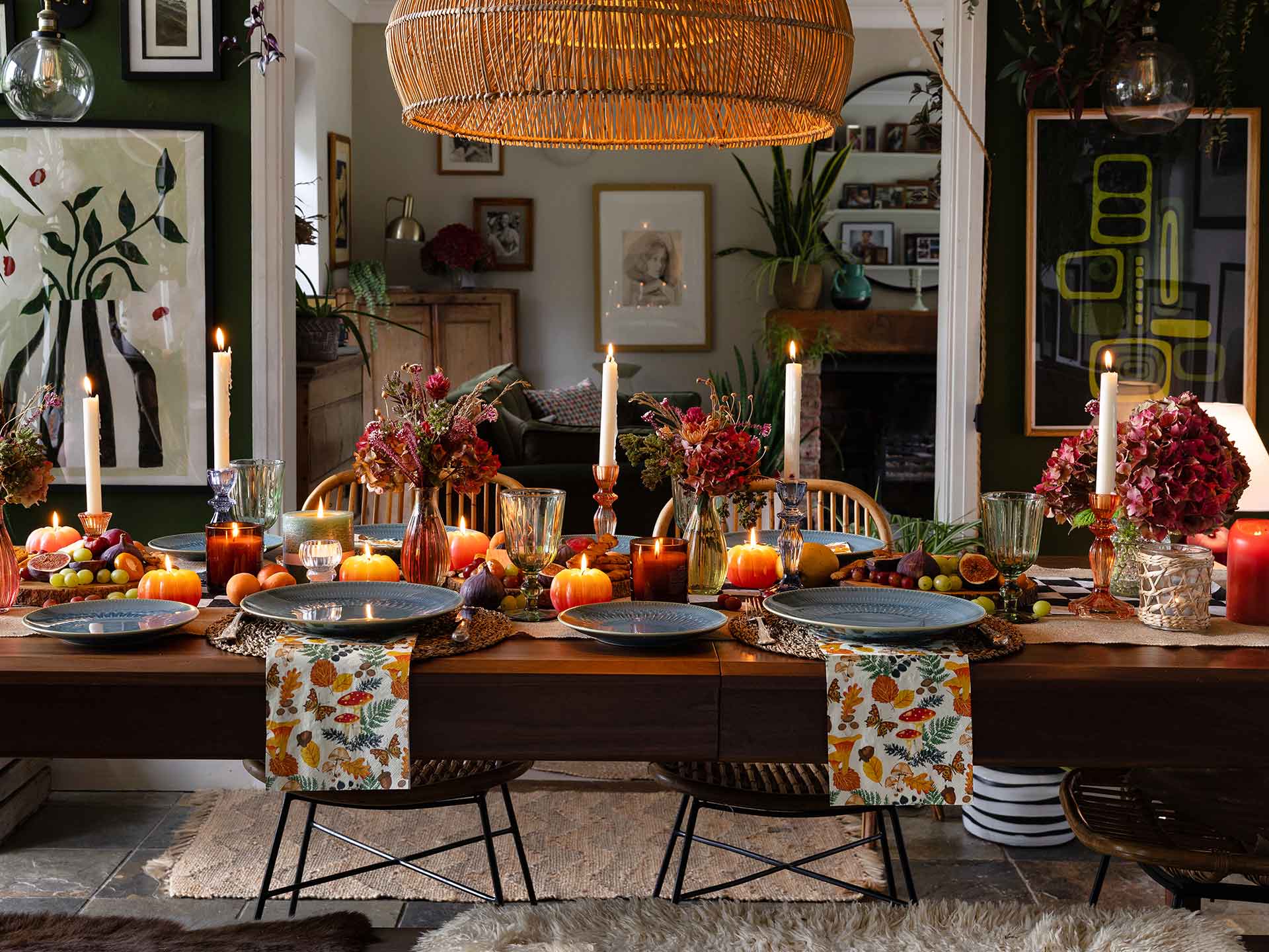 Warm and inviting is all on the brief for the cosy season