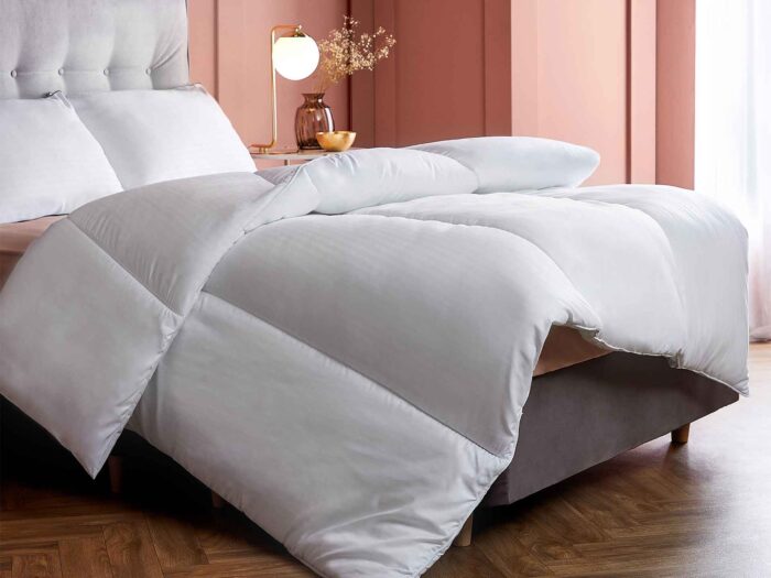 This 13.5 tog duvet will keep you snug and warm through the winter months