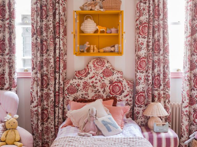 Vintage style child's bedroom by Mustard Made